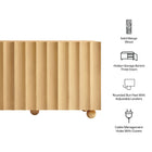 Modway Sorren 54 Inch Scalloped Wood 3-Door Sideboard
