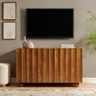 Modway Sorren 54 Inch Scalloped Wood 3-Door Sideboard