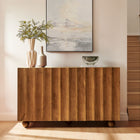 Modway Sorren 54 Inch Scalloped Wood 3-Door Sideboard