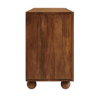 Modway Sorren 72 Inch Scalloped Wood 4-Door Sideboard