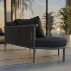 Modway Porta Left-Arm Facing Outdoor Patio Aluminum Modular Piece