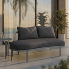 Modway Porta Left-Arm Facing Outdoor Patio Aluminum Modular Piece