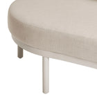 Modway Porta 3 Piece Outdoor Patio Aluminum Modular Sofa