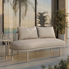 Modway Porta Left-Arm Facing Outdoor Patio Aluminum Modular Piece