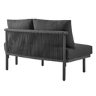 Modway Porta Right-Arm Facing Outdoor Patio Aluminum Modular Piece