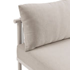 Modway Porta 5 Piece Outdoor Patio Aluminum Modular Sofa Set