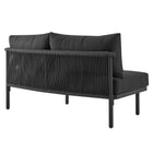 Modway Porta Armless Outdoor Patio Aluminum Modular Piece