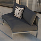 Modway Porta Armless Outdoor Patio Aluminum Modular Piece