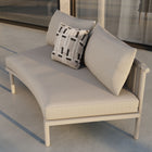 Modway Porta Armless Outdoor Patio Aluminum Modular Piece