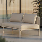 Modway Porta Armless Outdoor Patio Aluminum Modular Piece
