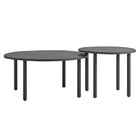 Modway Porta 2 Piece Nesting Outdoor Patio Aluminum Coffee Table Set