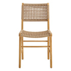 Modway Tindra Woven Dining Chairs Set of 2