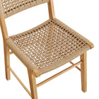 Modway Tindra Woven Dining Chairs Set of 2