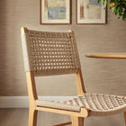 Modway Tindra Woven Dining Chairs Set of 2