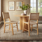 Modway Tindra Woven Dining Chairs Set of 2