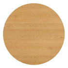 Modway Renwick 47 Inch Oak Veneer Round Pedestal Dining Table