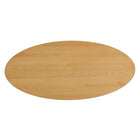 Modway Renwick 79 Inch Oak Veneer Oval Pedestal Dining Table