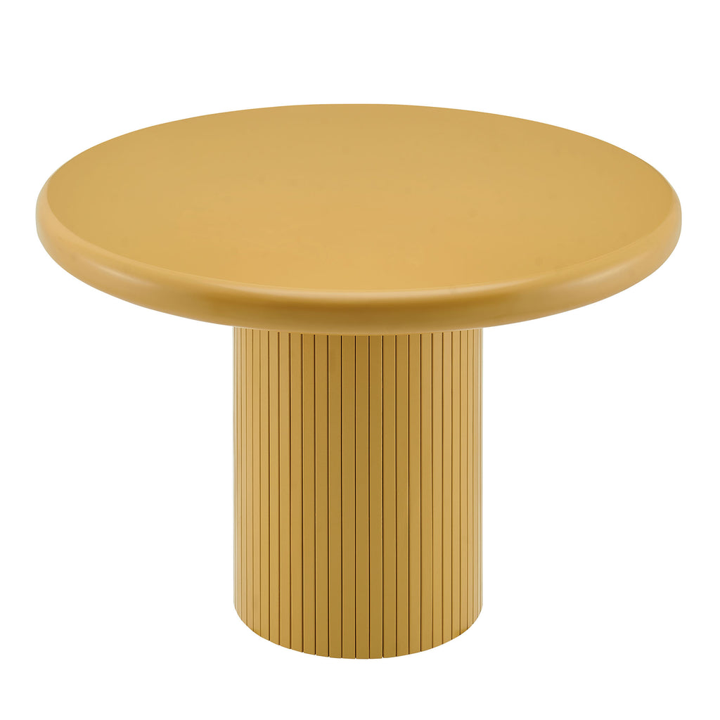 Modway Belmonte 45 Inch Painted Wood Round Pedestal Dining Table