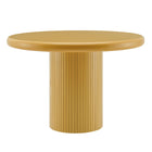 Modway Belmonte 45 Inch Painted Wood Round Pedestal Dining Table