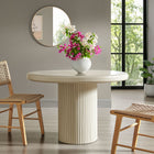 Modway Belmonte 45 Inch Painted Wood Round Pedestal Dining Table