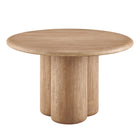 Modway Tori 48 Inch Round Indoor and Outdoor Patio Dining Table