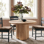 Modway Tori 48 Inch Round Indoor and Outdoor Patio Dining Table