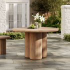 Modway Tori 48 Inch Round Indoor and Outdoor Patio Dining Table