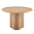Modway Tori 48 Inch Round Indoor and Outdoor Patio Dining Table