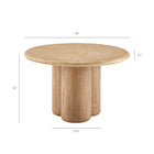 Modway Tori 48 Inch Round Indoor and Outdoor Patio Dining Table