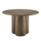 Modway Tori 48 Inch Round Indoor and Outdoor Patio Dining Table