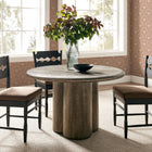 Modway Tori 48 Inch Round Indoor and Outdoor Patio Dining Table