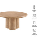 Modway Tori 31 Inch Round Indoor and Outdoor Patio Coffee Table
