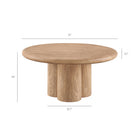 Modway Tori 31 Inch Round Indoor and Outdoor Patio Coffee Table