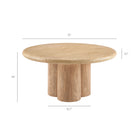 Modway Tori 31 Inch Round Indoor and Outdoor Patio Coffee Table