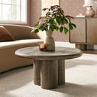 Modway Tori 31 Inch Round Indoor and Outdoor Patio Coffee Table