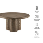 Modway Tori 31 Inch Round Indoor and Outdoor Patio Coffee Table