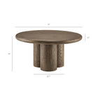 Modway Tori 31 Inch Round Indoor and Outdoor Patio Coffee Table
