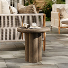 Modway Tori 20 Inch Round Indoor and Outdoor Patio Side Table