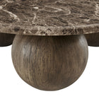 Modway Pietra Indoor Outdoor Patio Round Coffee Table