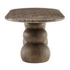 Modway Pietra Indoor Outdoor Patio Oval Dining Table