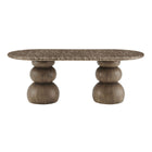 Modway Pietra Indoor Outdoor Patio Oval Dining Table