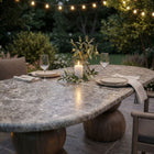 Modway Pietra Indoor Outdoor Patio Oval Dining Table