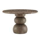 Modway Pietra Indoor Outdoor Patio Round Dining Table