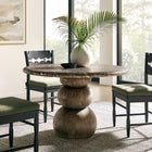 Modway Pietra Indoor Outdoor Patio Round Dining Table