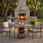 Modway Pietra Indoor Outdoor Patio Round Dining Table