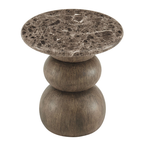 Modway Pietra Indoor Outdoor Patio Round Side Table