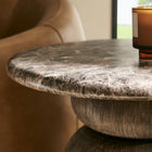 Modway Pietra Indoor Outdoor Patio Round Side Table
