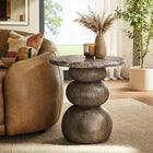 Modway Pietra Indoor Outdoor Patio Round Side Table
