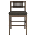 Modway Eleni Outdoor Patio Teak Wood Counter Stools Set of 2