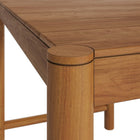Modway Eleni Rectangle 56-Inch Outdoor Patio Teak Wood Rectangular Bar Table